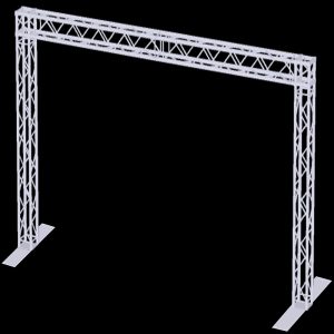 Finish Line Exhibition Module Stand Truss Package