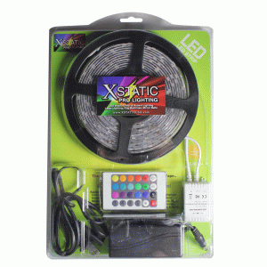 Xstatic 150 RGB LED Strip kit 16.5FT Remote control & power supply included