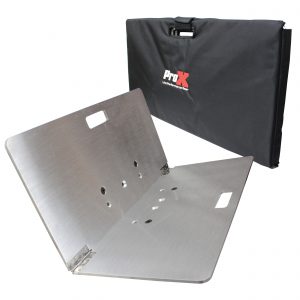 24" x 24" Folding Aluminum Base Plate & Bag Fits Most Manufacturers F34 Trussing W/Conical Connectors
