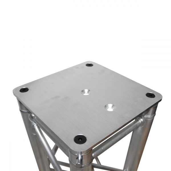 12" x 12" Aluminum Base Plate Fits Most Manufacturers F34 Trussing W/Conical Connectors